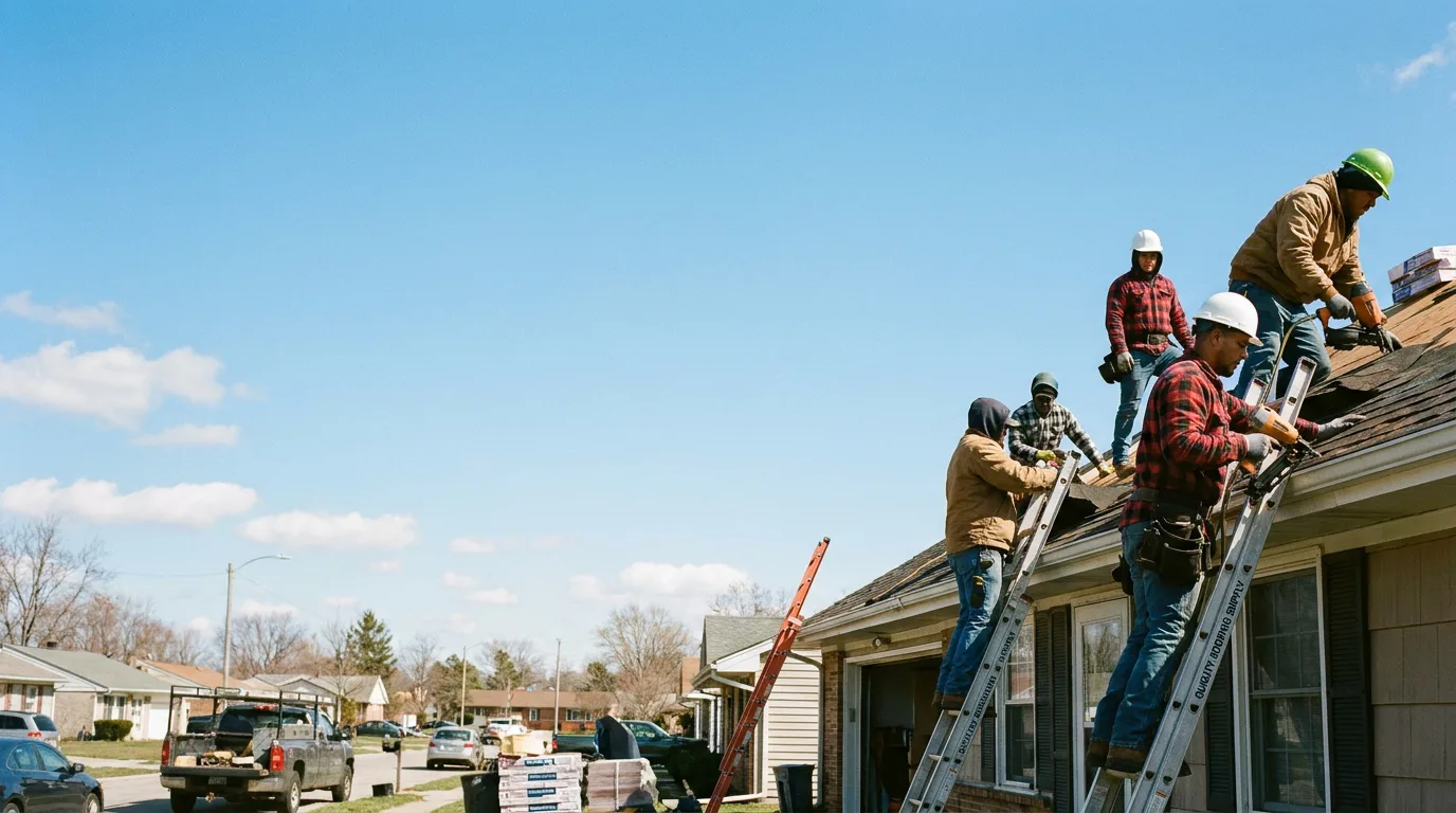Roofing in Wheatcroft, KY near me